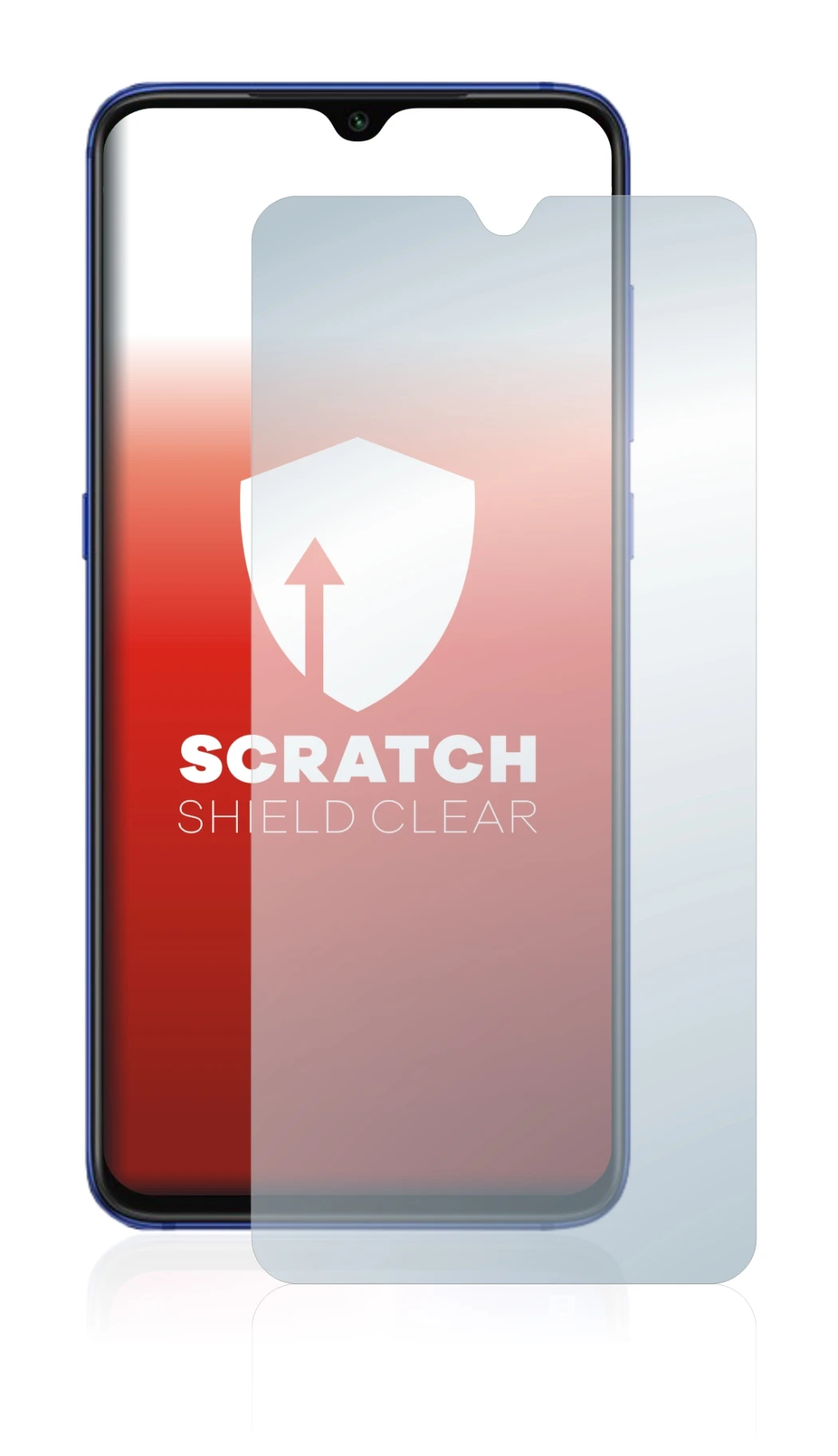 Image of the device Xiaomi Mi 9 with a wide variety of screen protectors.