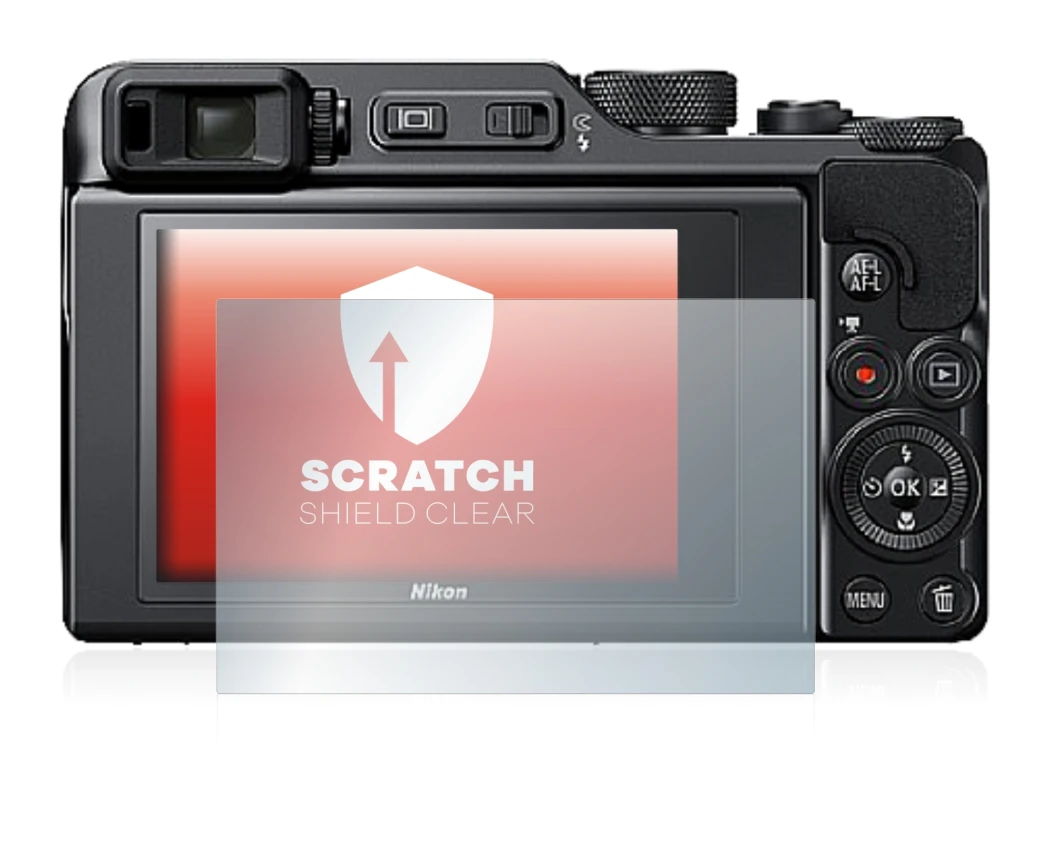 Image of the device Nikon Coolpix A1000 with a wide variety of screen protectors.