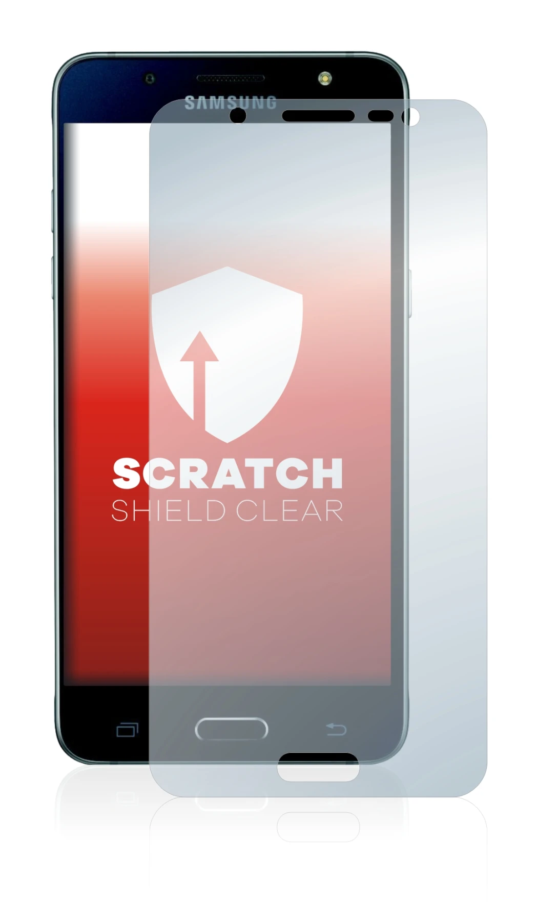 Image of the device Samsung Galaxy J5 2016 with a wide variety of screen protectors.