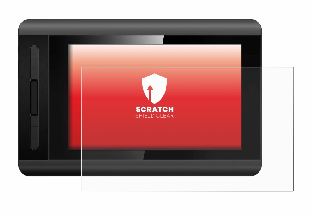 Image of the device XP-Pen Artist 12 with a wide variety of screen protectors.