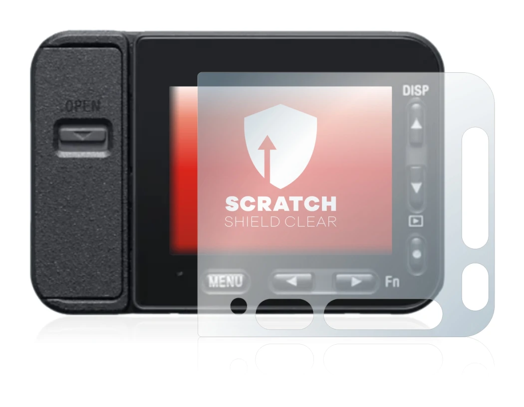 Image of the device Sony DSC-RX0M2 (RX0 II) with a wide variety of screen protectors.