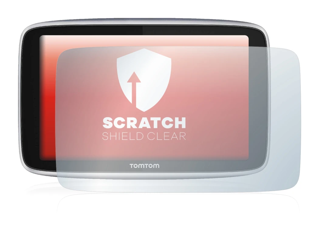Image of the device TomTom GO Premium X with a wide variety of screen protectors.