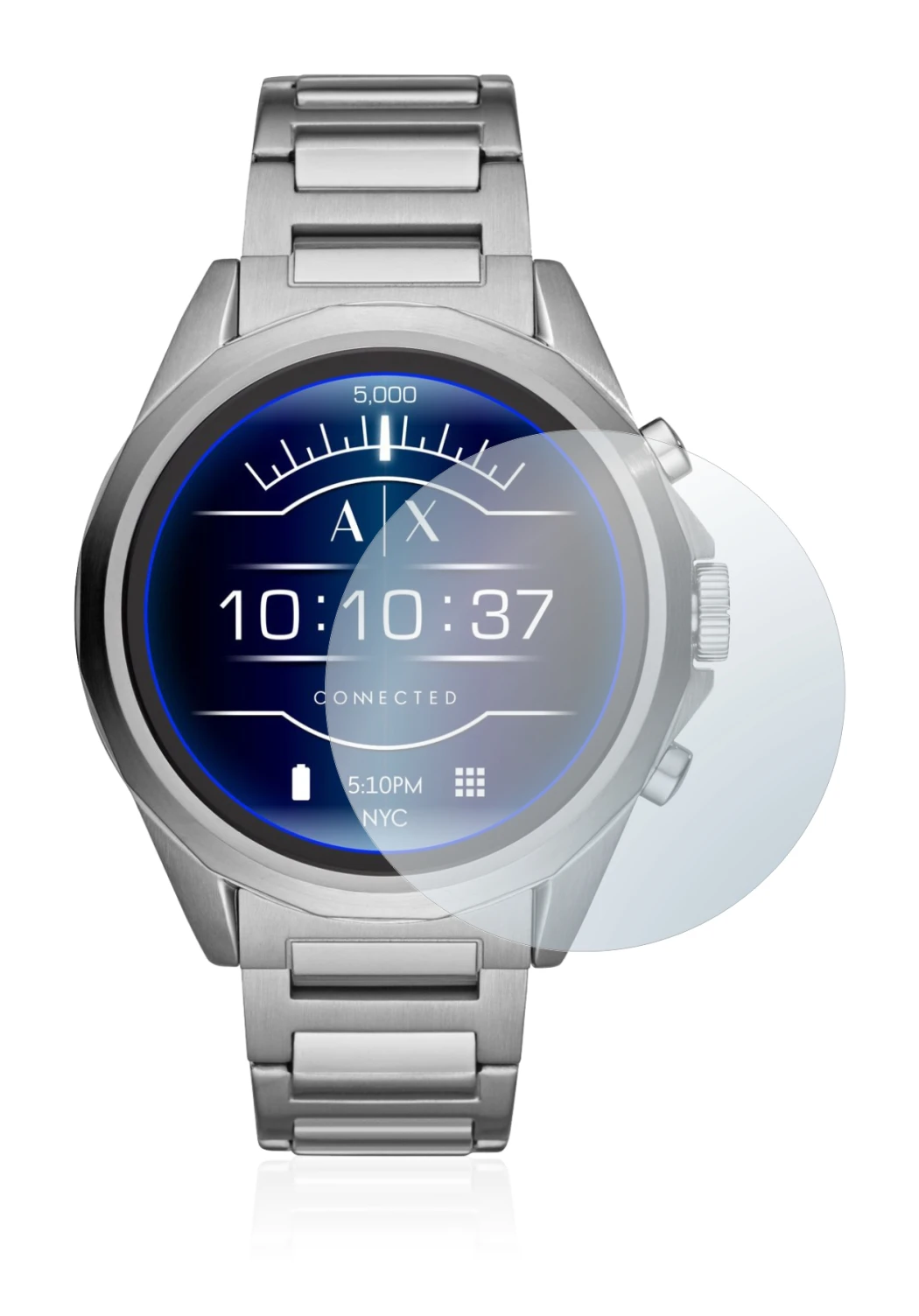 Image of the device Emporio Armani Connected Exchange AXT2000 with a wide variety of screen protectors.