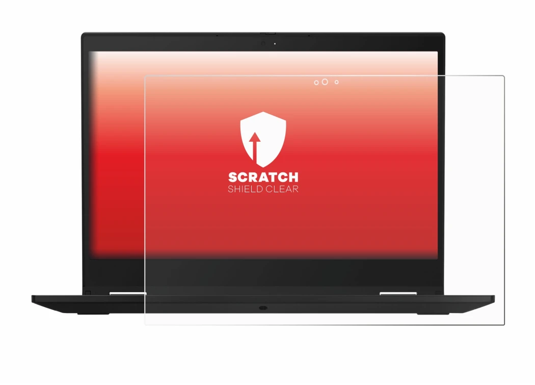 Image of the device Lenovo ThinkPad X390 Yoga with a wide variety of screen protectors.