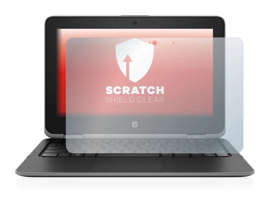 Image of the device HP ProBook x360 11 G3 with a wide variety of screen protectors.