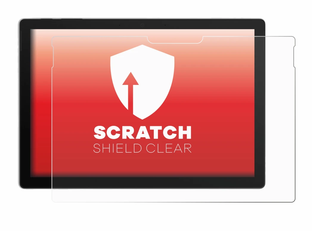 Image of the device Microsoft Surface Pro 7 with a wide variety of screen protectors.