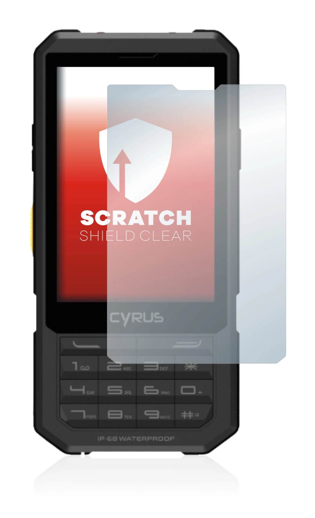 Image of the device Cyrus CM 17 Hybrid with a wide variety of screen protectors.