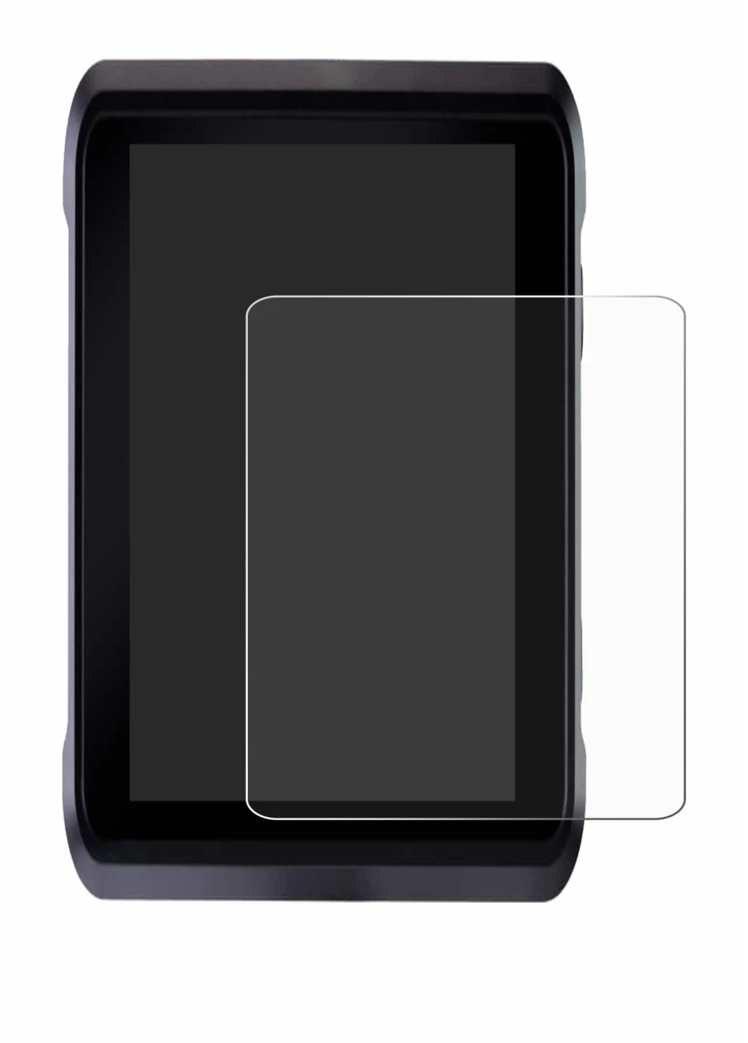 Image of the device Atomos Shogun 7 with a wide variety of screen protectors.