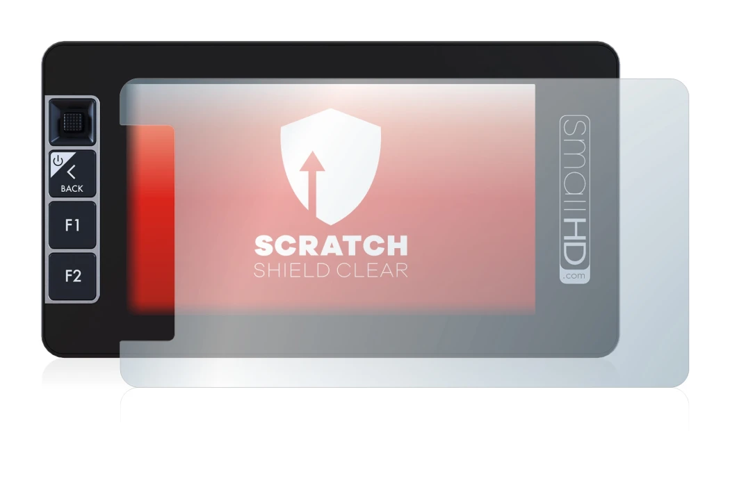 Image of the device SmallHD 503 Ultra Bright with a wide variety of screen protectors.