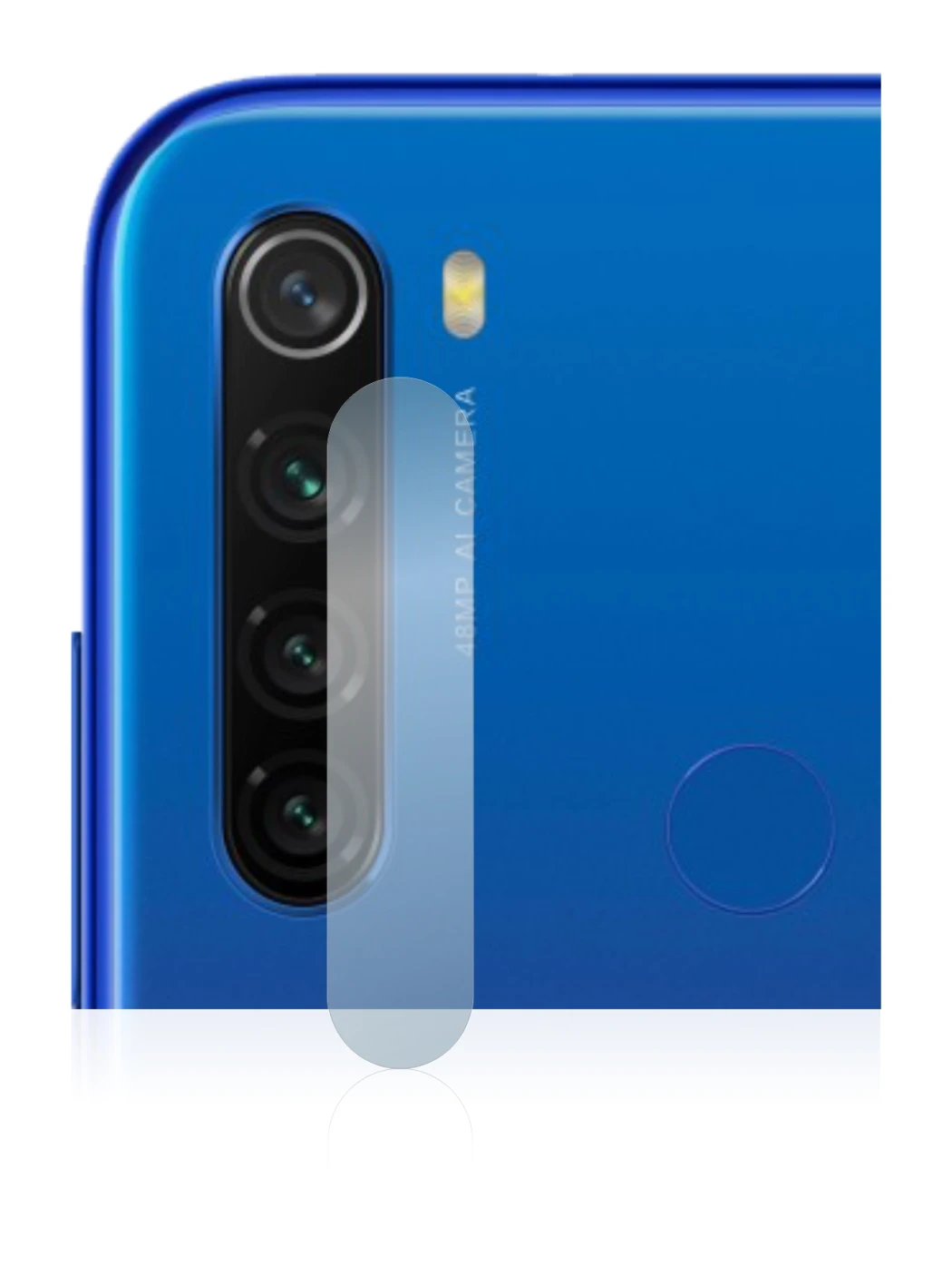 Image of the device Xiaomi Redmi Note 8T (ONLY Camera Lens) with a wide variety of screen protectors.