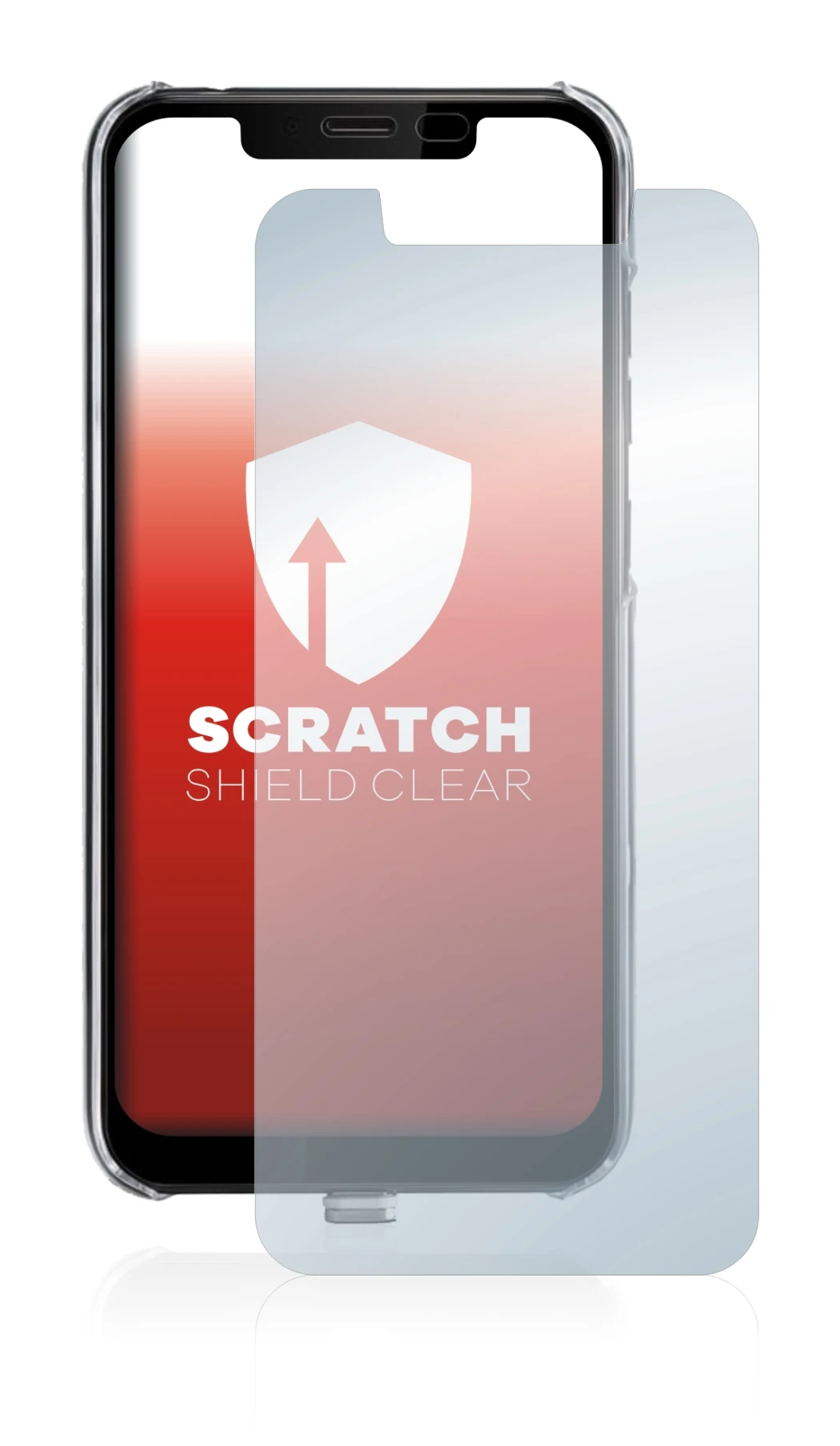 Image of the device Gigaset GS195LS with a wide variety of screen protectors.