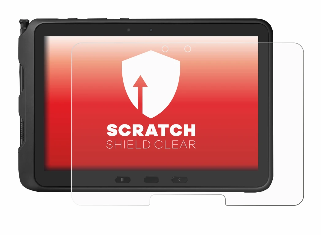 Image of the device Samsung Galaxy Tab Active Pro with a wide variety of screen protectors.