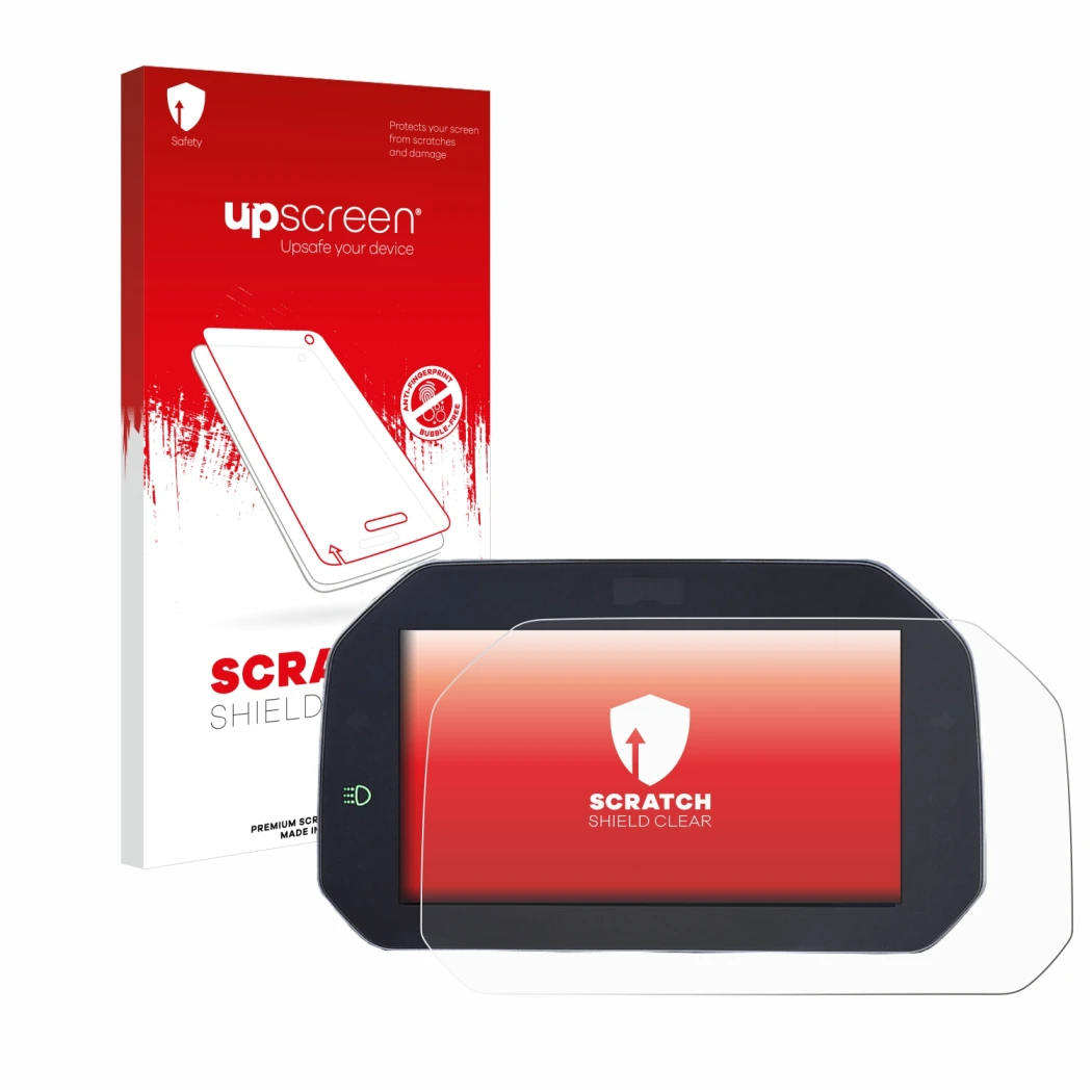 Front side of a product packaging with the brand logo upscreen. Next to it is the device BMW R1200GS LC 2013-2019 Connectivity