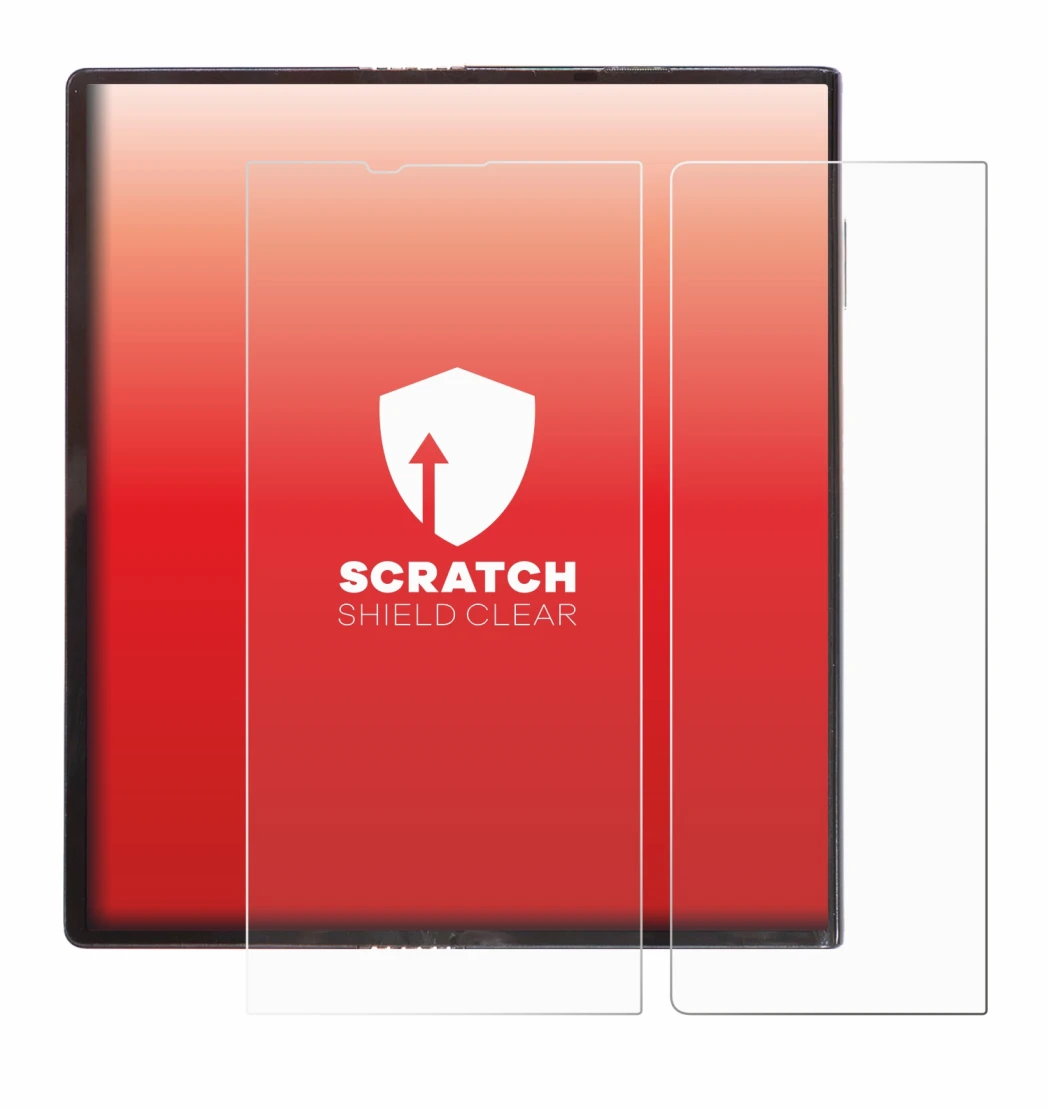 Image of the device Huawei Mate Xs with a wide variety of screen protectors.