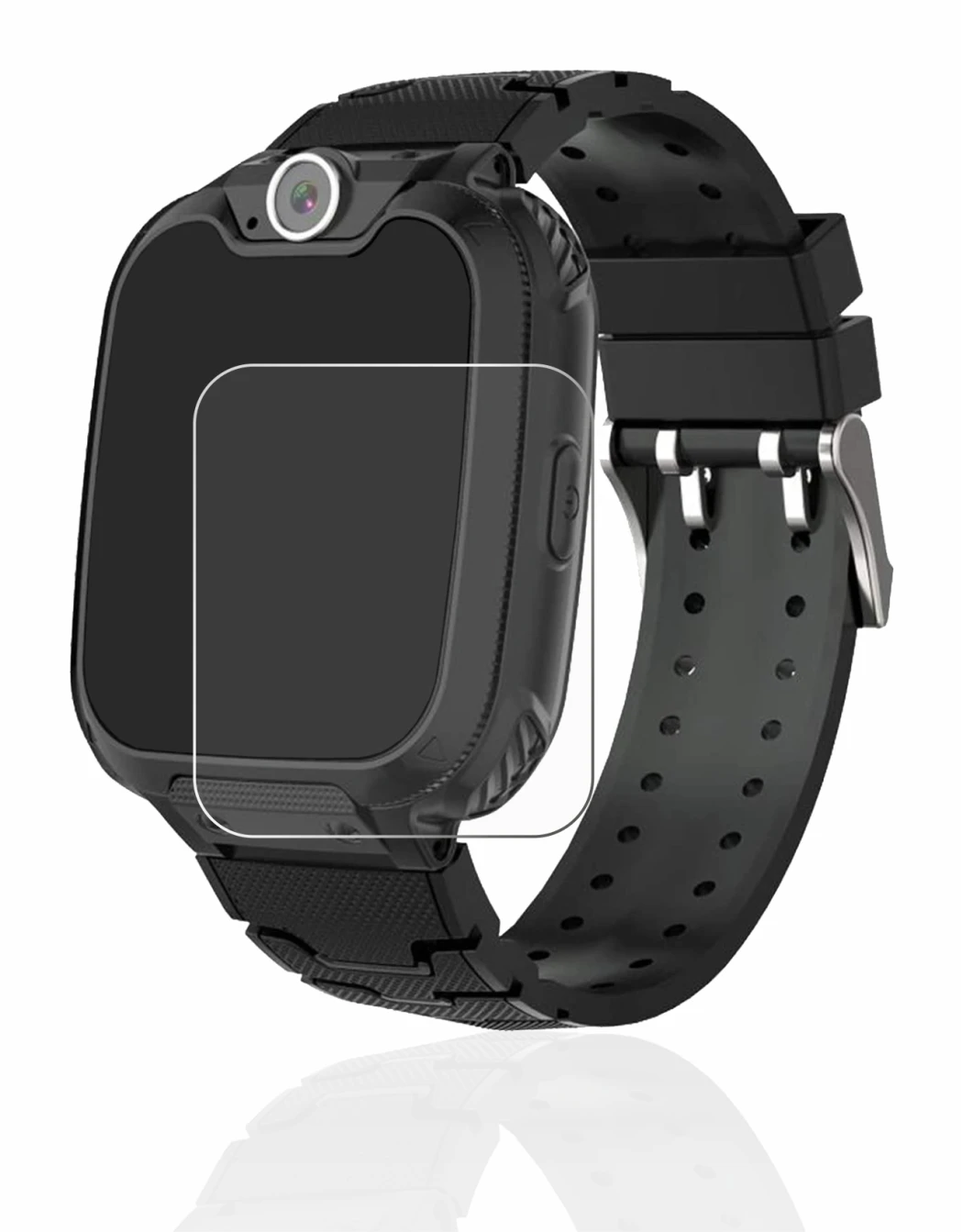 Image of the device Pthtechus G-612 with a wide variety of screen protectors.