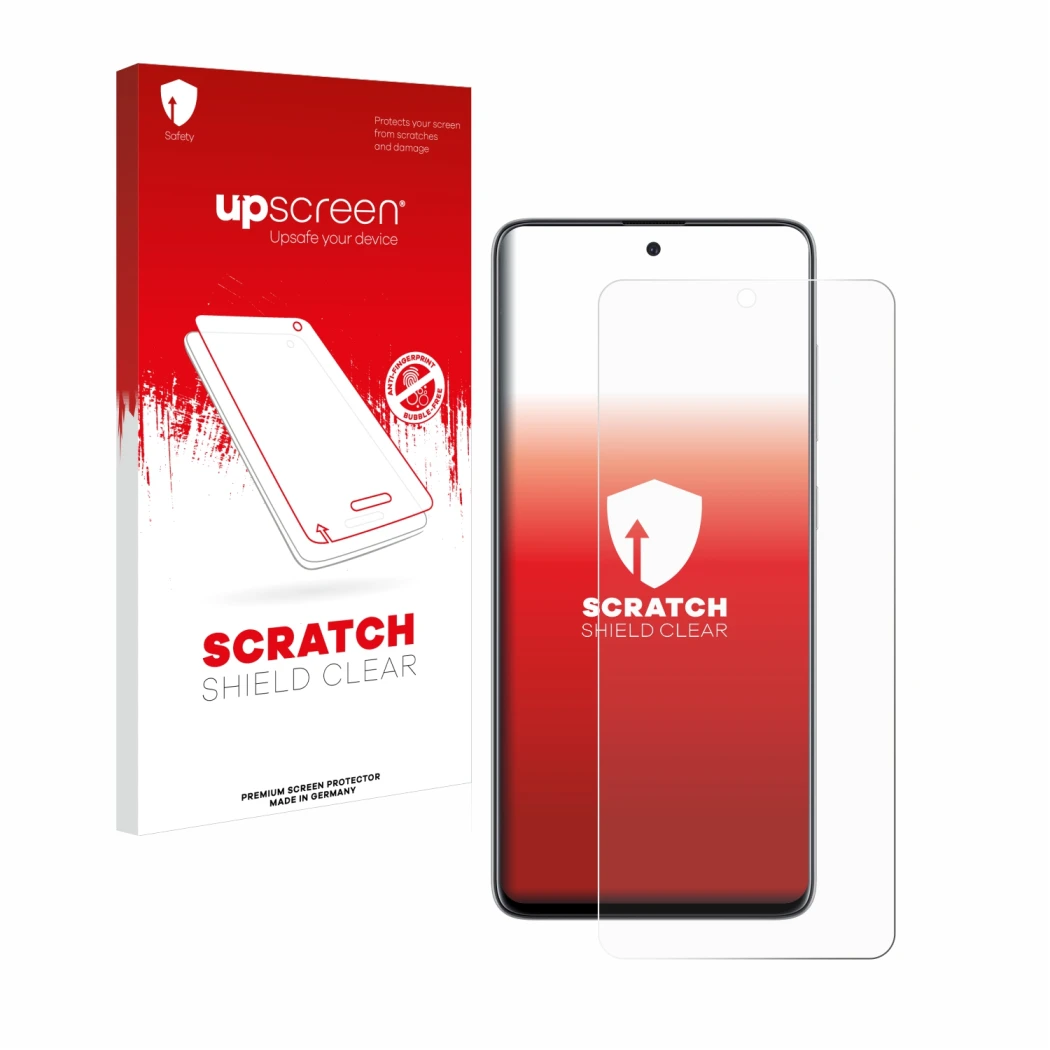 Front side of a product packaging with the brand logo upscreen. Next to it is the device Samsung Galaxy A51 5G shown with the