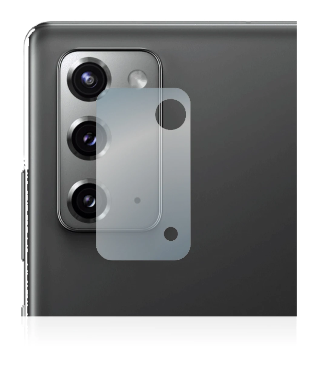 Image of the device Samsung Galaxy Note 20 5G (ONLY Camera Lens) with a wide variety of screen protectors.