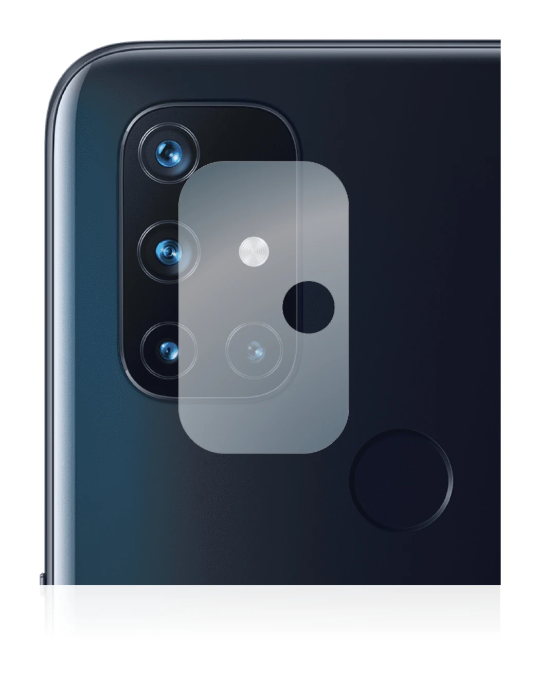 Image of the device OnePlus Nord N10 5G (ONLY Camera Lens) with a wide variety of screen protectors.