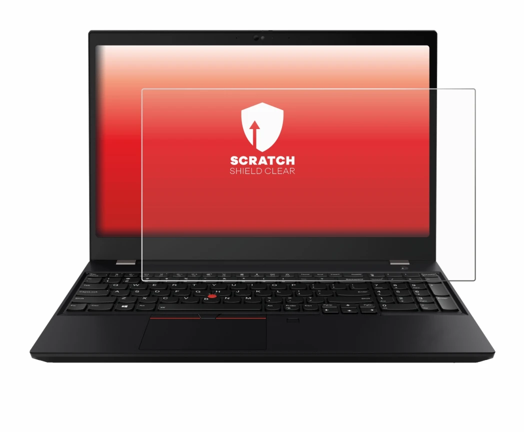 Image of the device Lenovo ThinkPad T15 with a wide variety of screen protectors.