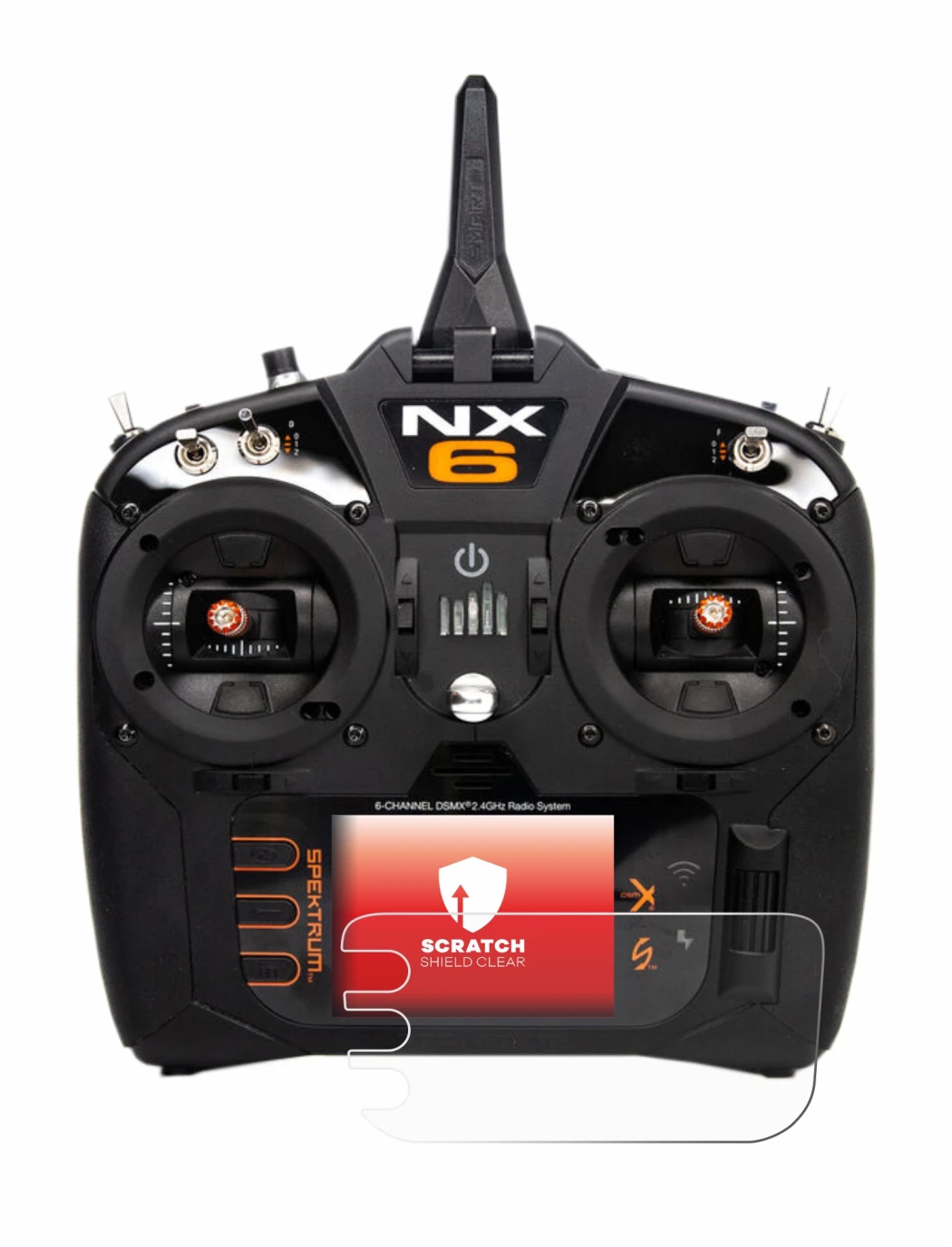 Image of the device Spektrum NX10 with a wide variety of screen protectors.