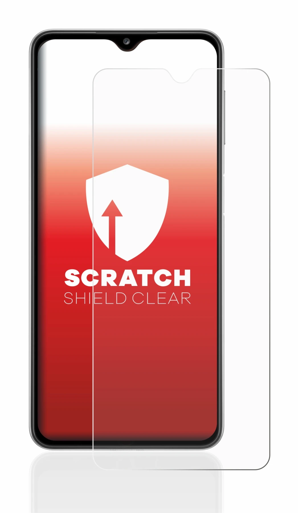 Image of the device Samsung Galaxy A32 5G with a wide variety of screen protectors.