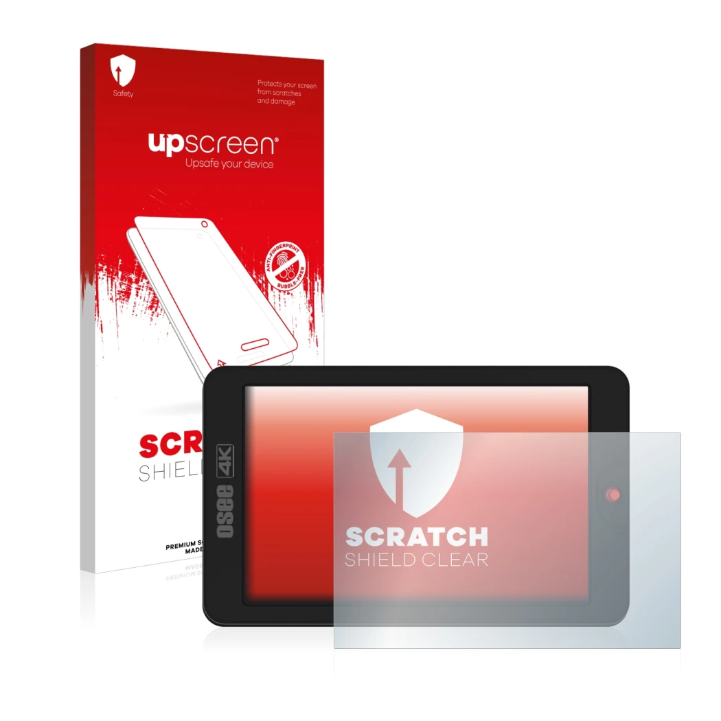 Front side of a product packaging with the brand logo upscreen. Next to it is the device Osee G7 shown with the corresponding