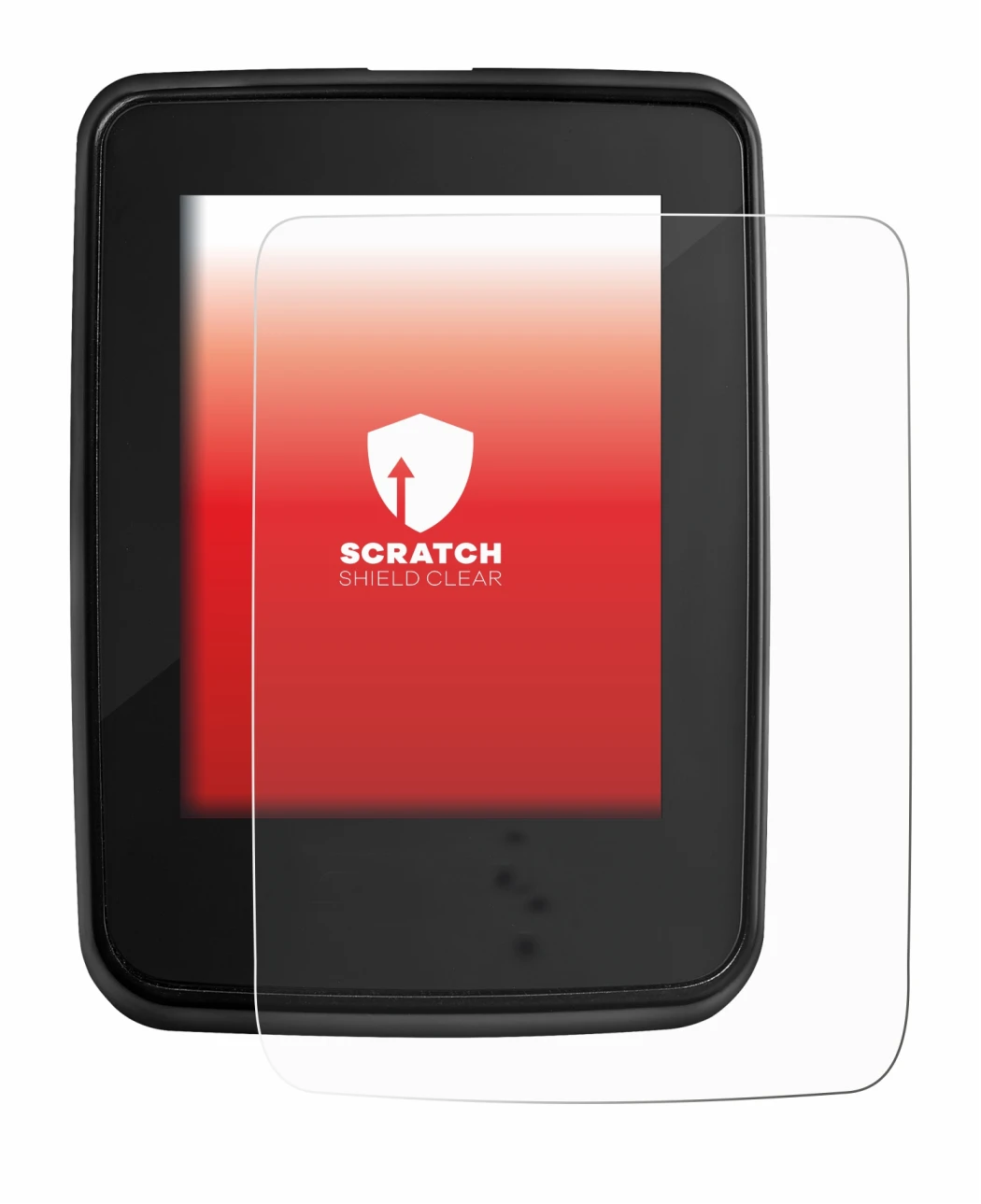 Image of the device Giant RideDash Evo with a wide variety of screen protectors.