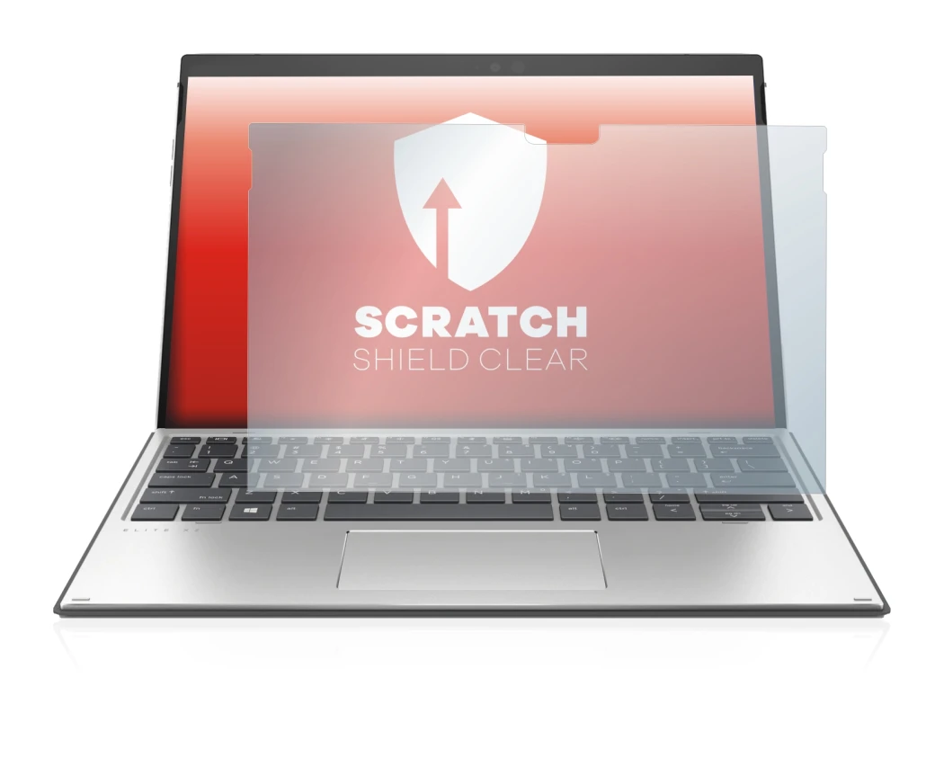 Image of the device HP Elite x2 G8 with a wide variety of screen protectors.