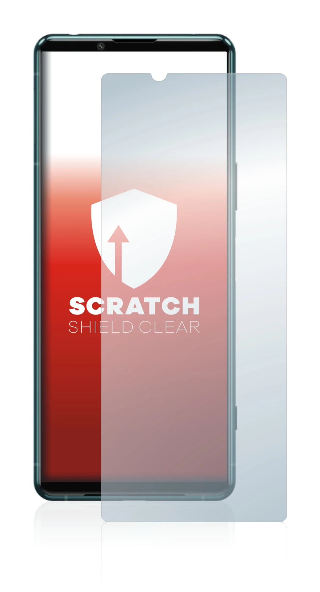 Image of the device Sony Xperia 5 III with a wide variety of screen protectors.
