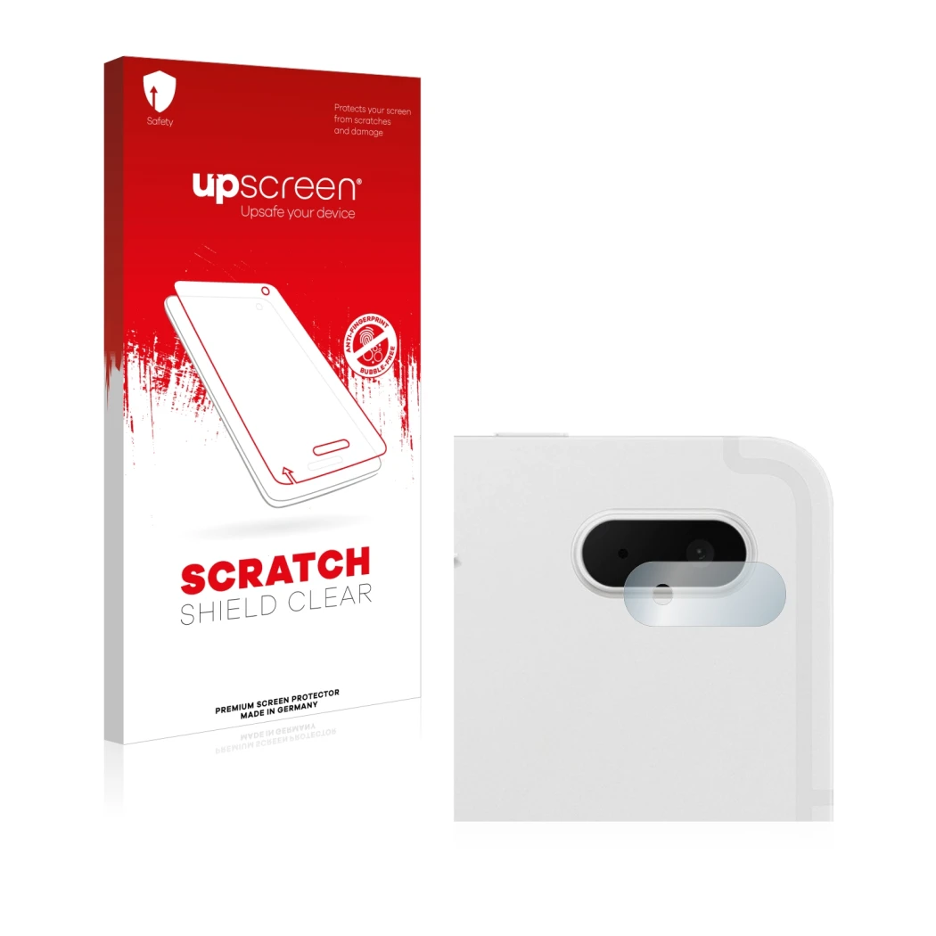 Front side of a product packaging with the brand logo upscreen. Next to it is the device Samsung Galaxy Tab S7 FE (ONLY Camera
