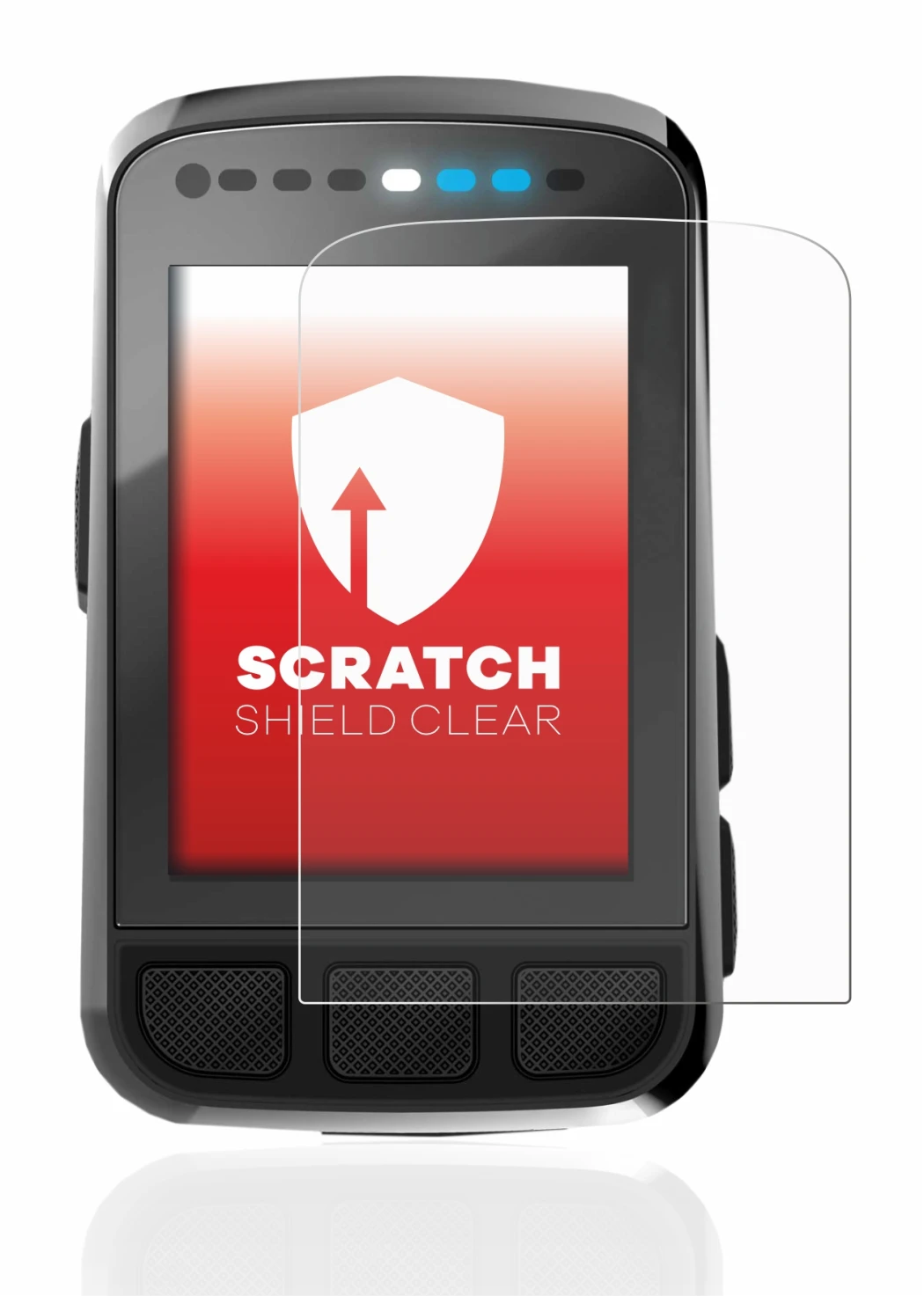 Image of the device Wahoo Elemnt Bolt V2 GPS with a wide variety of screen protectors.