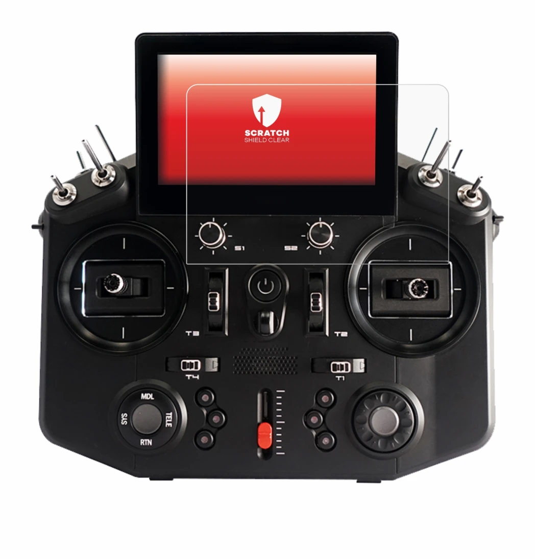 Image of the device FrSky Tandem X20 with a wide variety of screen protectors.