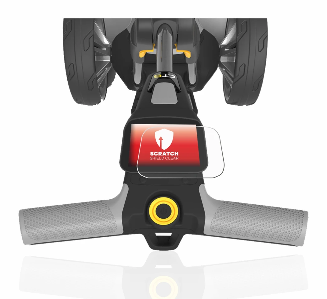 Image of the device PowaKaddy CT6 with a wide variety of screen protectors.