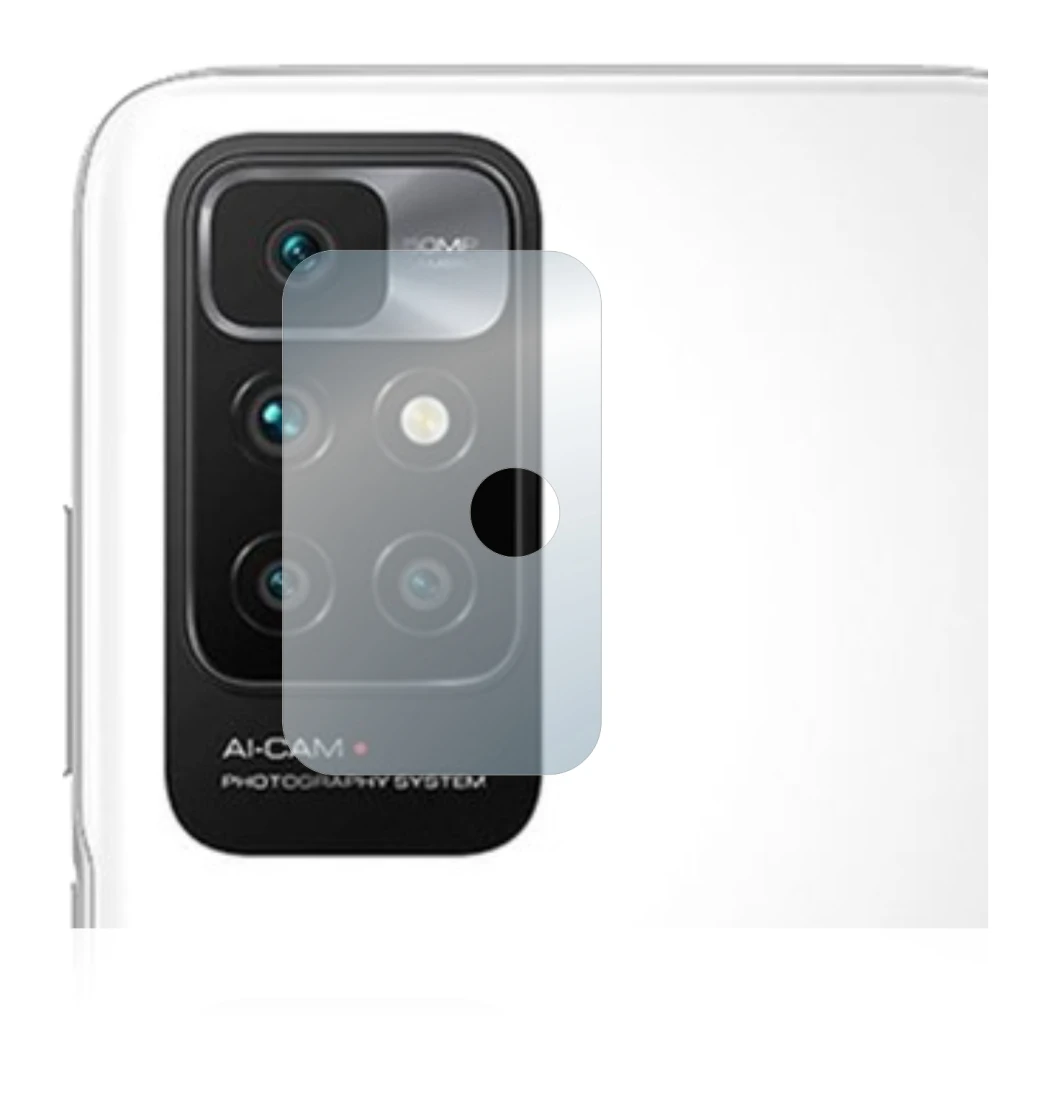 Image of the device Xiaomi Redmi 10 (ONLY Camera Lens) with a wide variety of screen protectors.