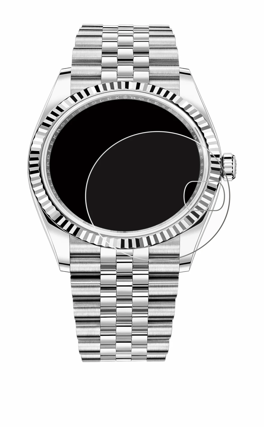 Image of the device Rolex Datejust 36 with a wide variety of screen protectors.