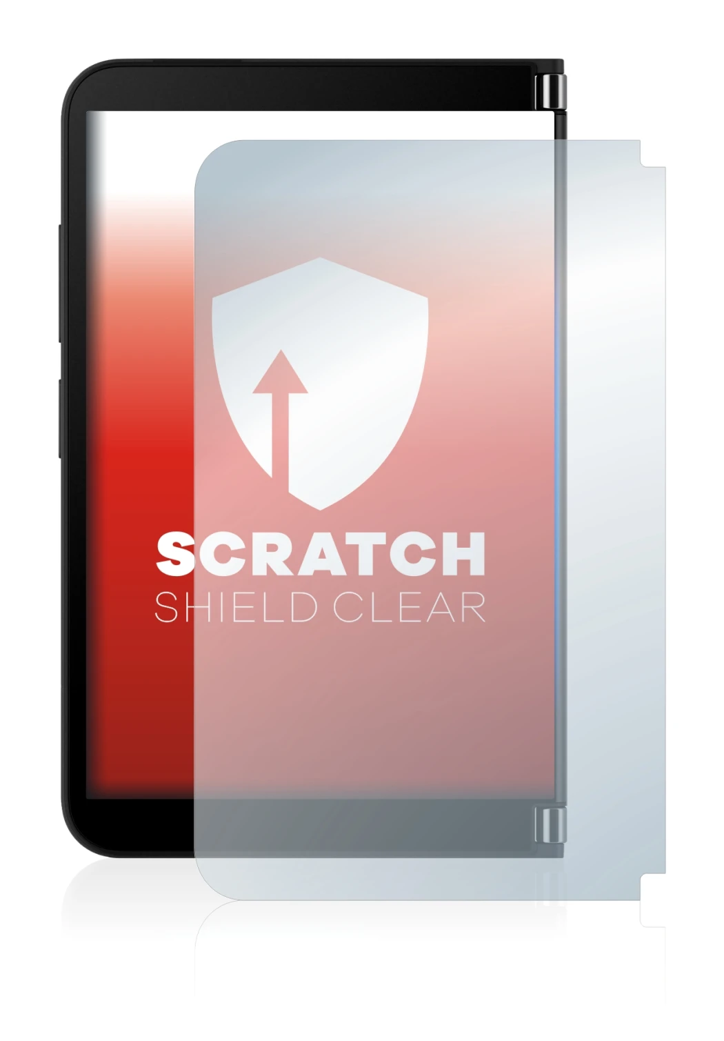 Image of the device Microsoft Surface Duo 2 (Outer display) with a wide variety of screen protectors.
