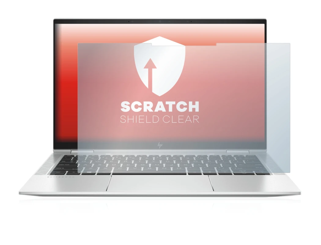 Image of the device HP EliteBook x360 1030 G8 with a wide variety of screen protectors.