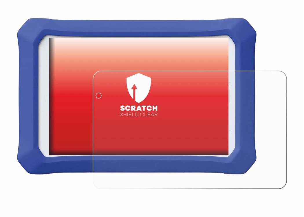 Image of the device Clementoni Clempad X Revolution with a wide variety of screen protectors.