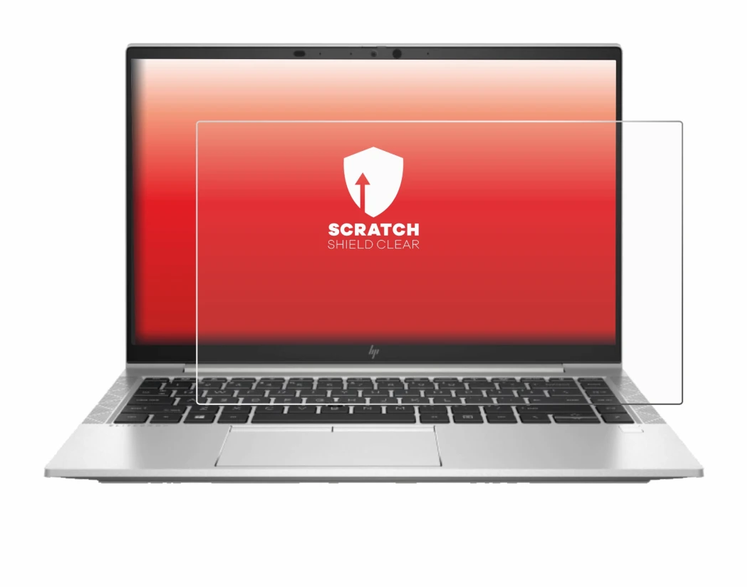 Image of the device HP EliteBook 845 G7 with a wide variety of screen protectors.