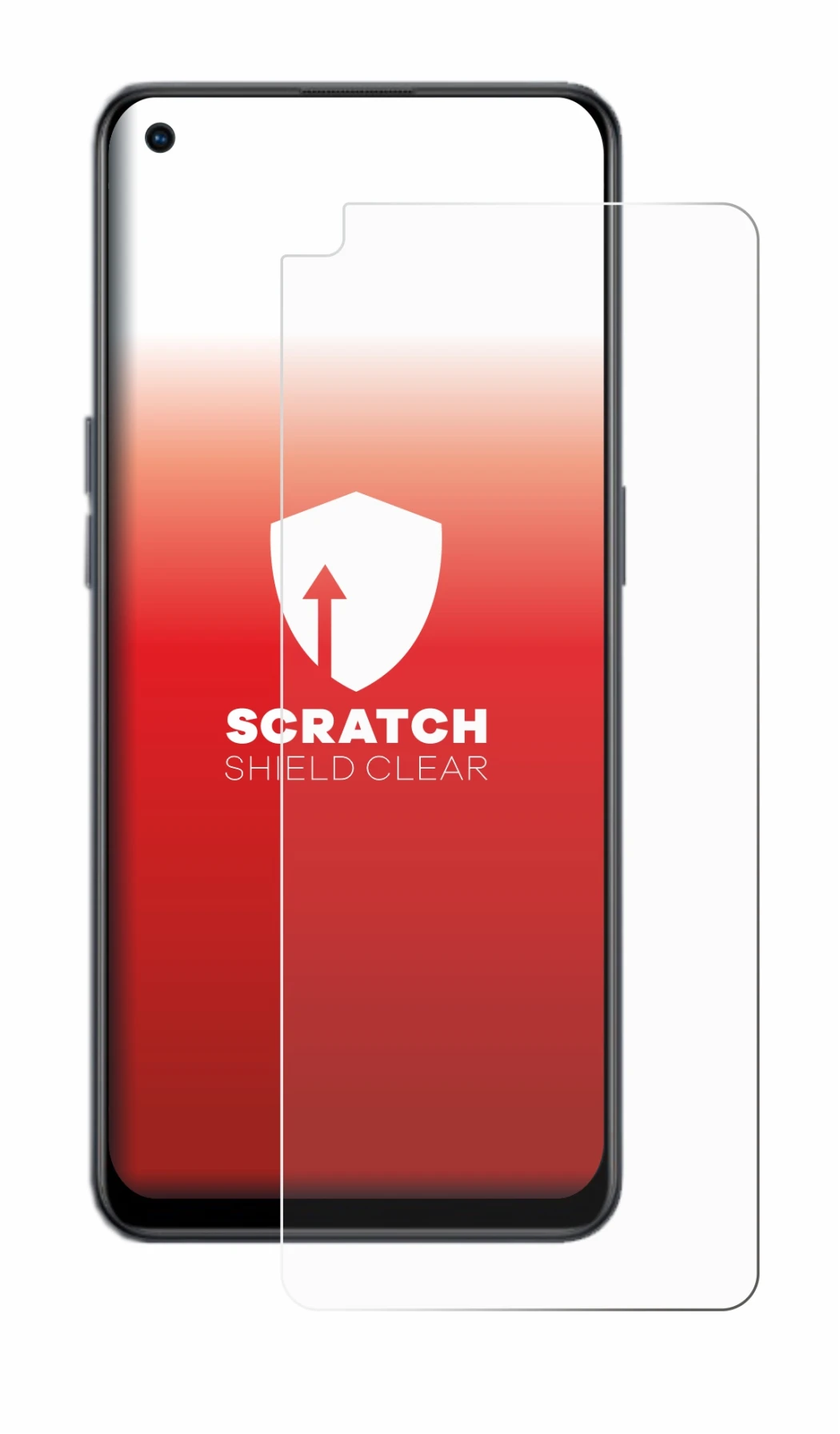 Image of the device Oppo Reno 8 Lite with a wide variety of screen protectors.