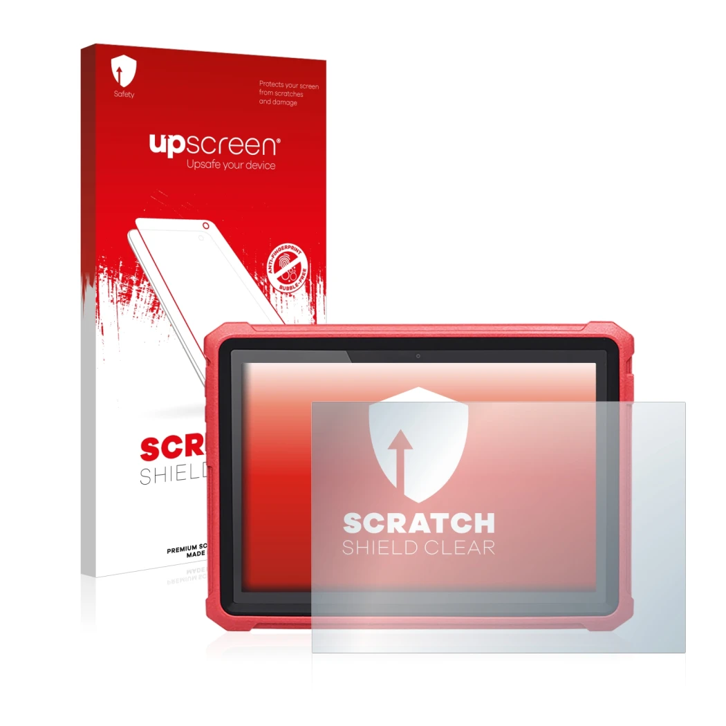Front side of a product packaging with the brand logo upscreen. Next to it is the device Launch X-431 Pro 5 shown with the cor