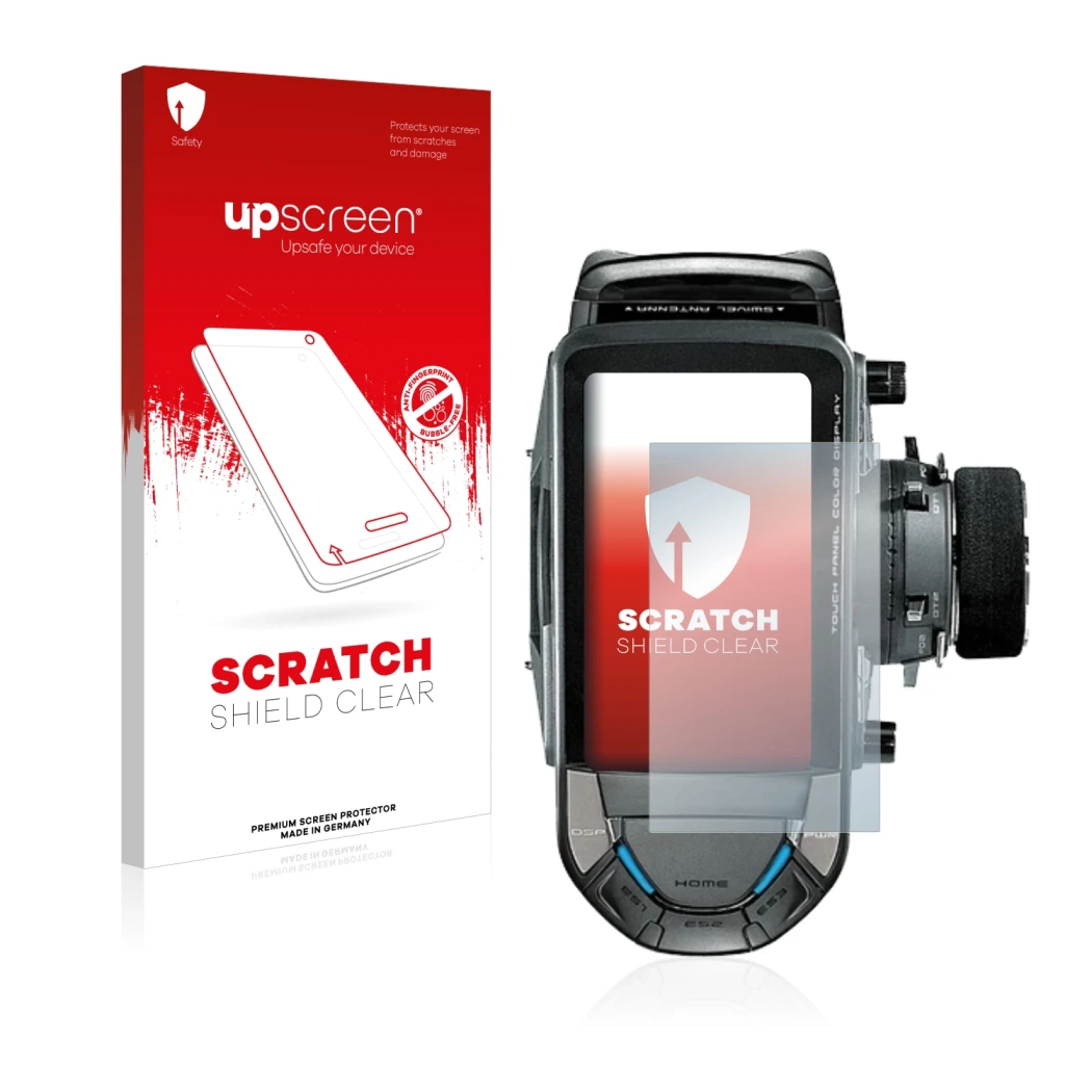 Front side of a product packaging with the brand logo upscreen. Next to it is the device Futaba 10PX shown with the correspond