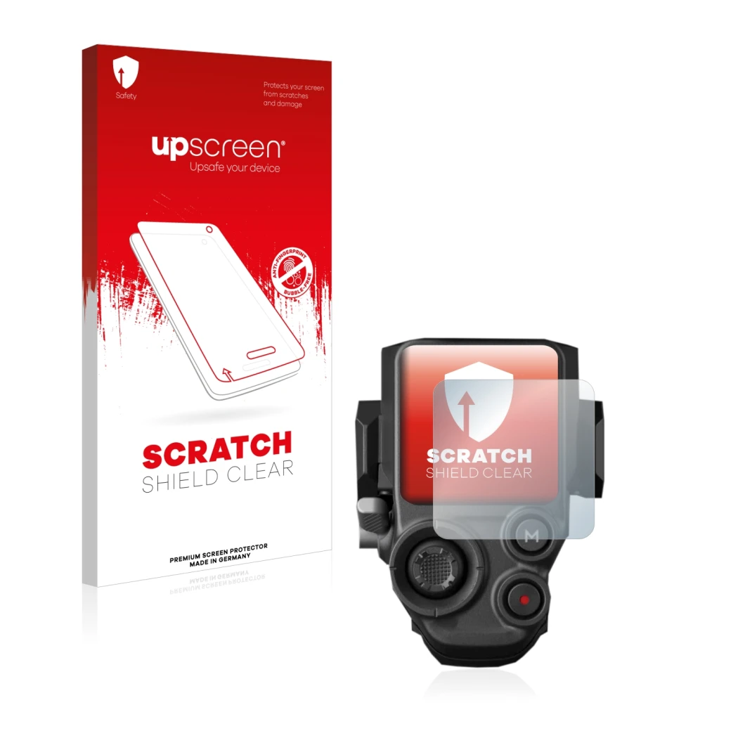 Front side of a product packaging with the brand logo upscreen. Next to it is the device DJI RS 3 shown with the corresponding