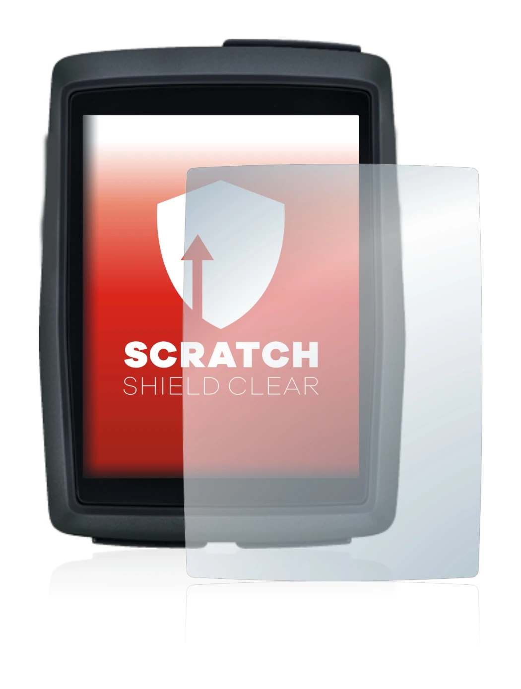Image of the device Sigma BC 14.0 WL with a wide variety of screen protectors.