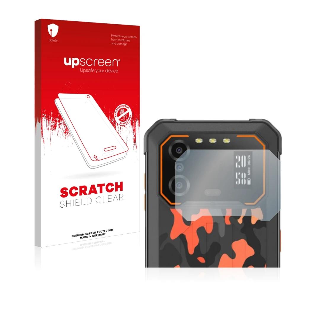 Front side of a product packaging with the brand logo upscreen. Next to it is the device iiiF150 B1 Pro (ONLY Camera Lens) sho
