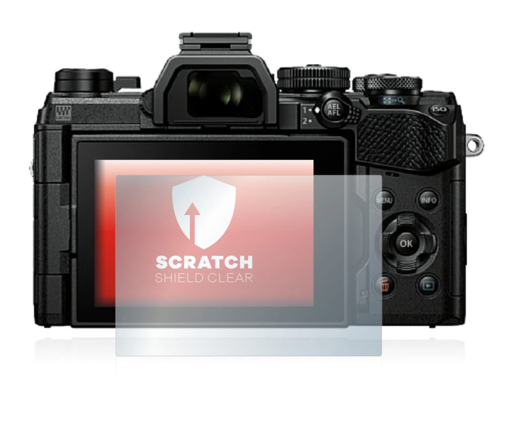 Image of the device Olympus OM System OM-5 with a wide variety of screen protectors.