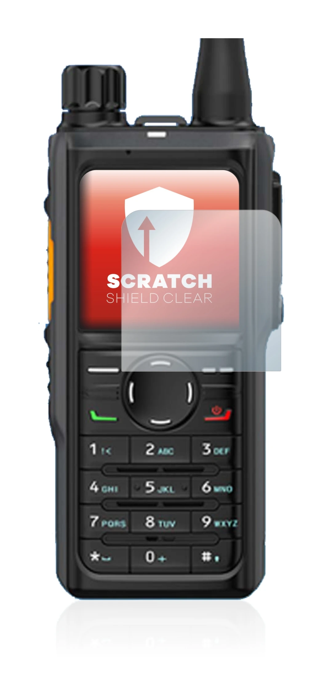 Image of the device Hytera HP 685 with a wide variety of screen protectors.