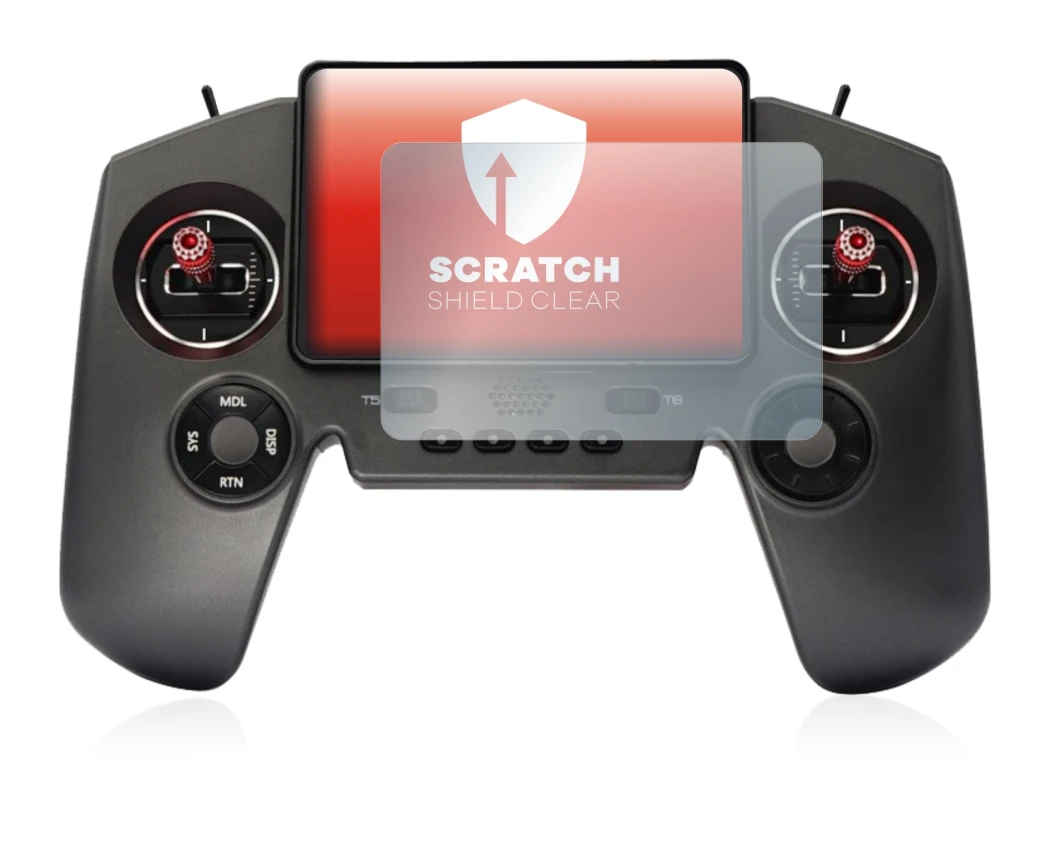 Image of the device FrSky Twin Lite with a wide variety of screen protectors.