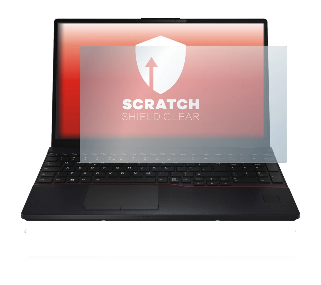 Image of the device Fujitsu Lifebook E5512 with a wide variety of screen protectors.