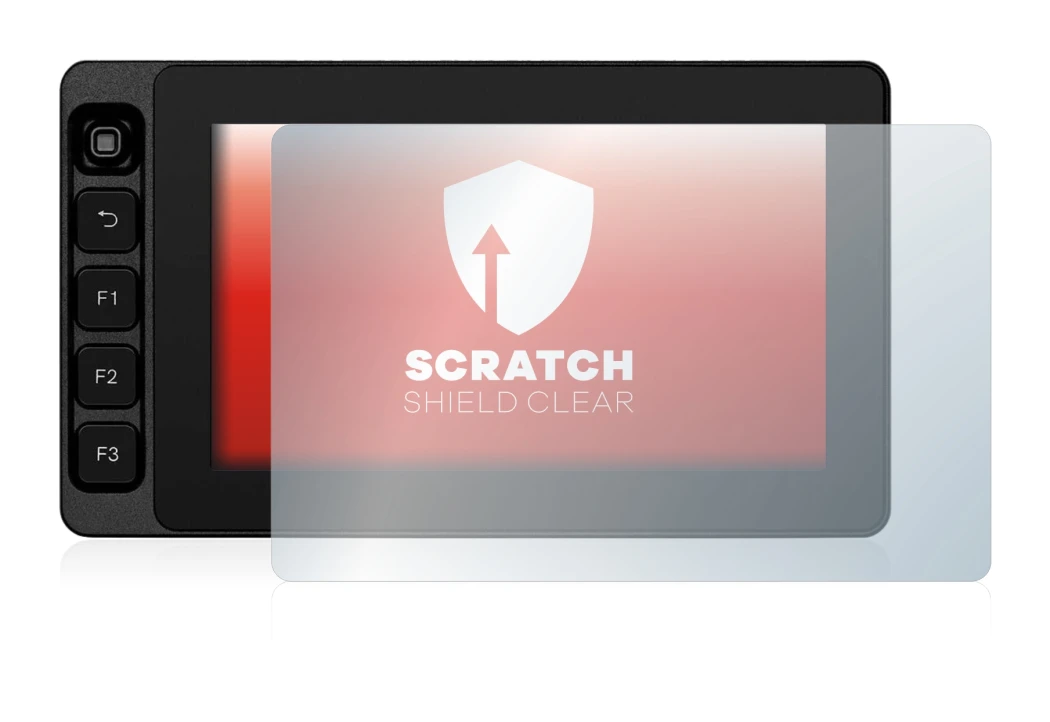 Image of the device SmallHD Ultra 5 with a wide variety of screen protectors.